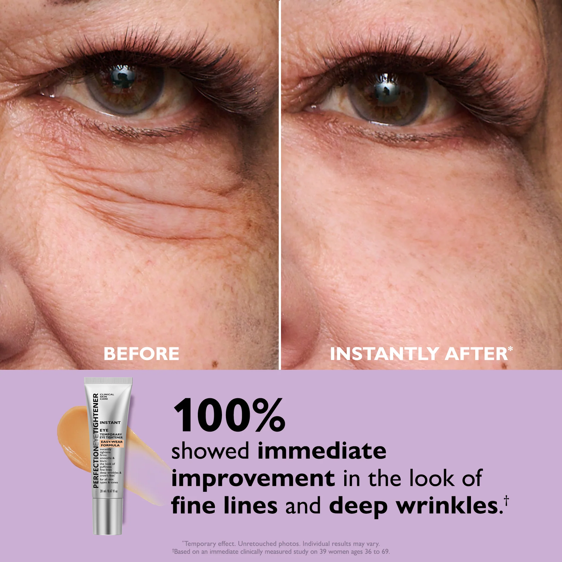Sale Happening Now:70%OFF🔥 Instant Eye Tightener Easy-Wear Formula With Brush Free!