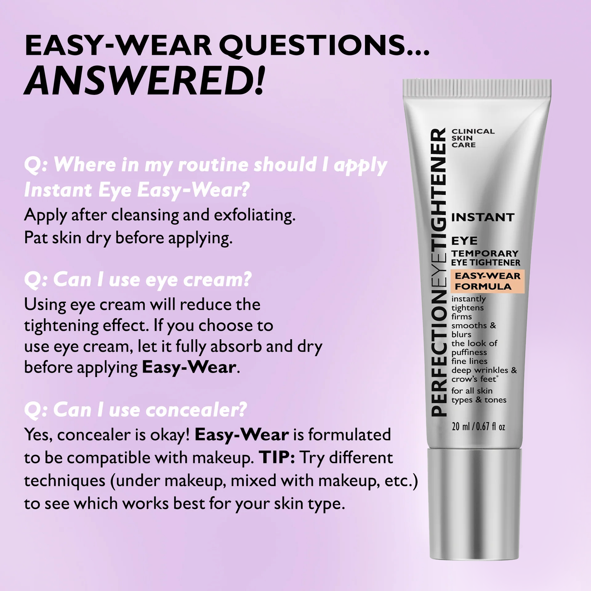 Sale Happening Now:70%OFF🔥 Instant Eye Tightener Easy-Wear Formula With Brush Free!